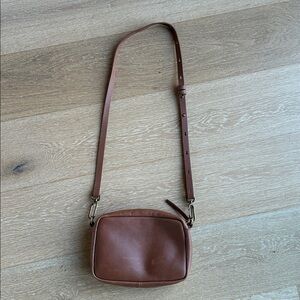 Madewell Brown Leather Crossbody Bag